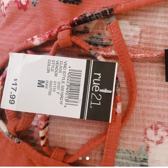 Rue 21 pink floral dress 👛🌸💫 - Picture 2 of 2